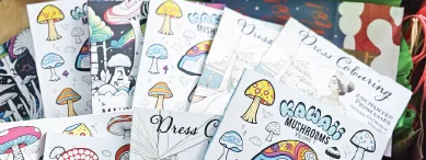 Printed Art Colouring books